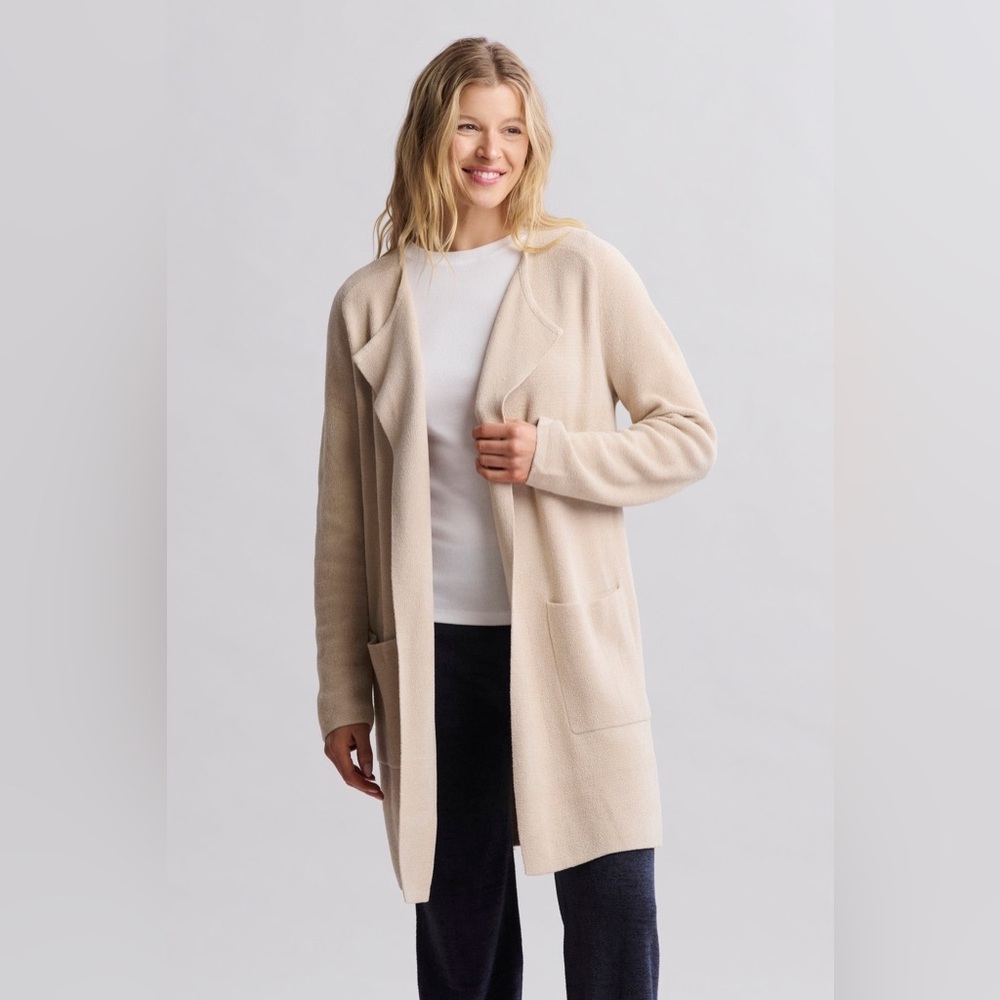 Barefoot Dreams CozyChic Jacket | Travel Cardigan Luxury Loungewear Spring Layer